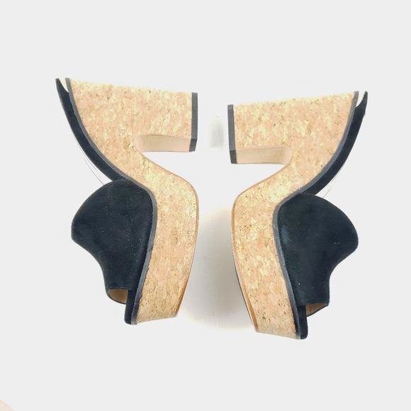 Jimmy Choo Deedee suede platform mules - Picture 13 of 16